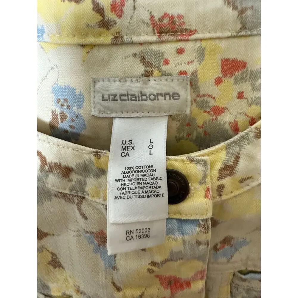 Liz Claiborne Michaela Floral Pants and Jacket L